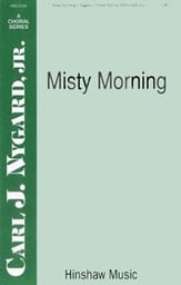 Misty Morning SSA choral sheet music cover